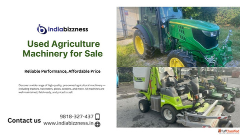 Used Agriculture Machinery for Sale - IndiaBizzness.in Portal