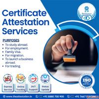 Certificate Attestation Services in Bangalore