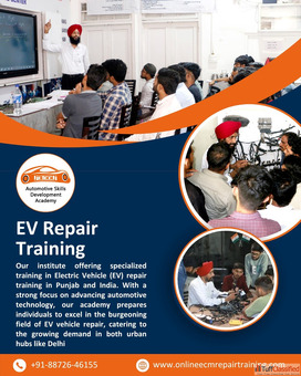 Professional EV Repair Training Services in India