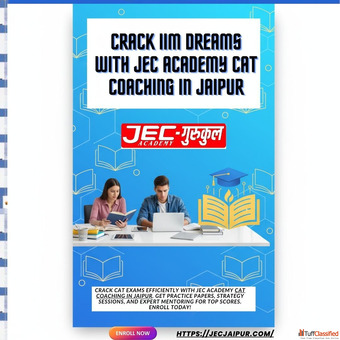 Crack IIM Dreams with JEC Academy CAT Coaching in Jaipur