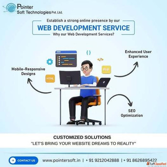 Custom website design company in noida