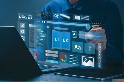 What features does a professional UI UX design service include