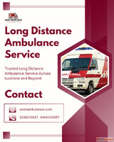 Long Distance Ambulance Service in Lucknow
