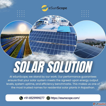 Complete Solar Solutions in Jaipur Rajasthan- eSunScope Solar