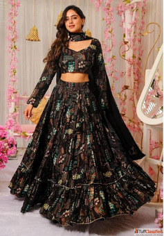 Diwali Crop Top Lehenga Sale - Flat 65 Off