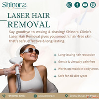 Shinora - Trusted Clinic for Laser Hair Removal in Ahmedabad