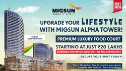 Migsun Alpha Central Studio Apartments in Greater Noida