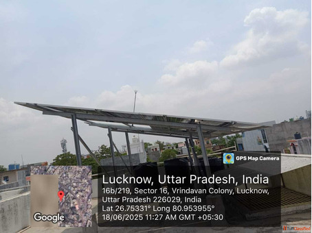 On-grid Solar System in Lucknow