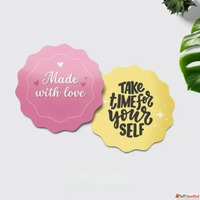 Custom Scallop Stickers