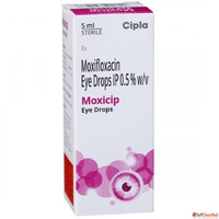 Moxicip LP Eye Drop - Treatment of Eye infection with inflam...