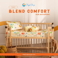 Baby Bedding Set - Soft Cozy Travel-Friendly Playful Plunge