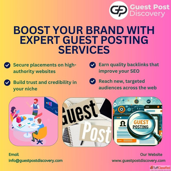 Boost Your Brand with Professional Guest Posting Services Guestpostdiscovery