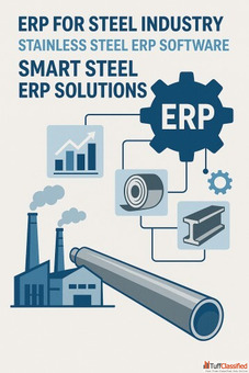 ERP for Steel Industry Stainless Steel ERP Software Smart Steel ERP Solutions