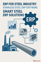 ERP for Steel Industry Stainless Steel ERP Software Smart St...