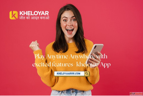 Play Anytime Anywhere with excited features- kheloyar App