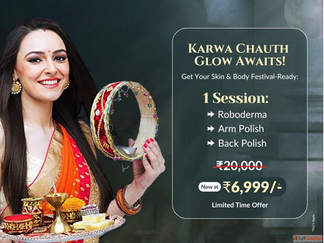 Karwa Chauth Glow Package at Clinic Dermatech - Just 6999