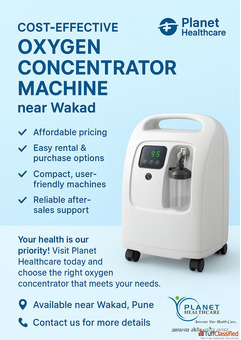 Cost Effective Oxygen concentrator machine near Wakad