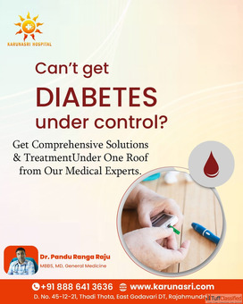 Diabetes management in Rajahmundry