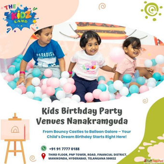 Kids Birthday Party Venues Nanakramguda