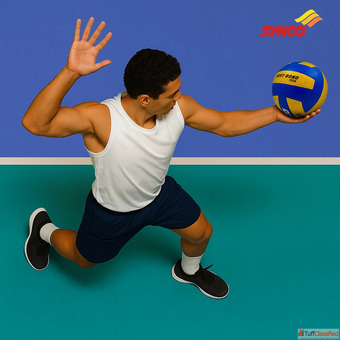 Synco Tejas Volleyball PU Pasted 18 Panel