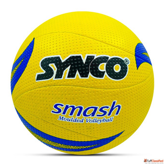 Synco Smash Volleyball Size-4 Yellow