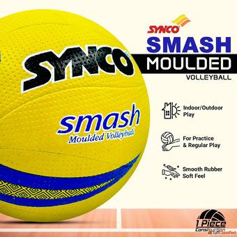 Synco Smash Volleyball Size-4 Yellow
