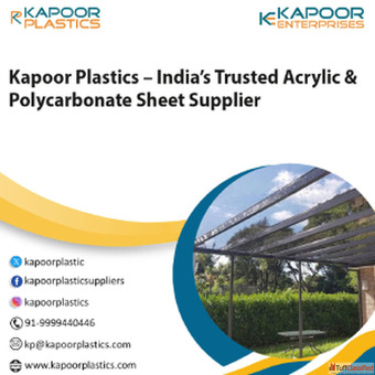 Kapoor Plastics - India's Trusted Acrylic Polycarbonate Sheet Supplier