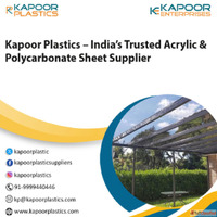 Kapoor Plastics - India's Trusted Acrylic Polycarbonate...