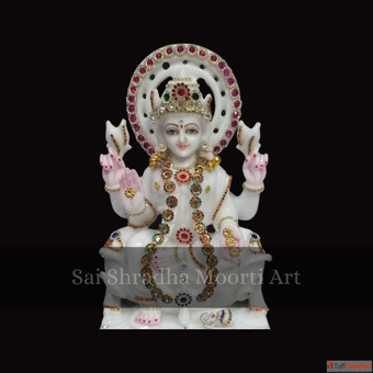 Order Marble Laxmi Maa Statue From Sai Shradha Moorti Art