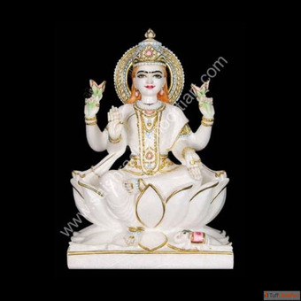 Order Marble Laxmi Maa Statue From Sai Shradha Moorti Art