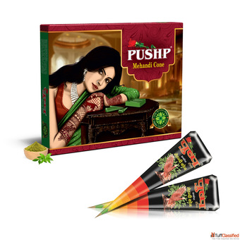 Mehandi Cone Black Wrapper
