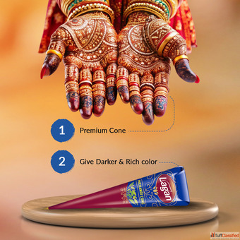 Lagan Premium Cone Blue Wrapper