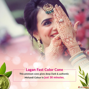 Lagan Cone Pink Wrapper - Your best selection of Mehndi cones.