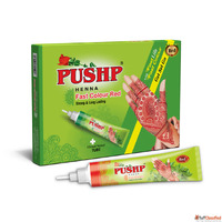 Pushp Henna Fast Tube Red Instant Red Mehendi for Beautiful ...