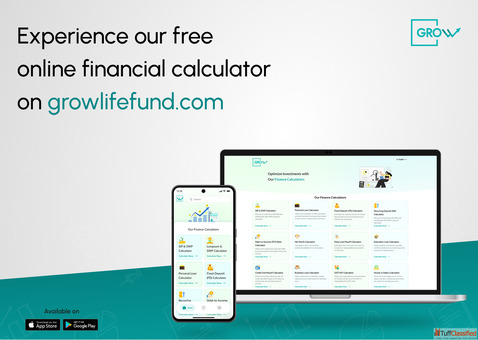 Experience Our Free Financial Calculator online on growlifefund