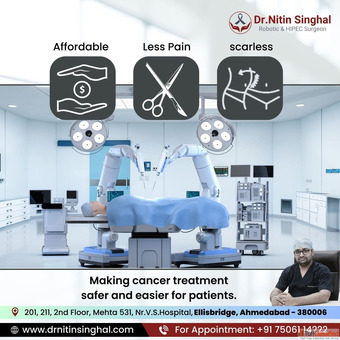 Robotic Cancer Surgeon in Ahmedabad Advanced Techniques