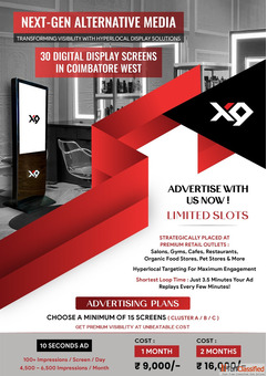 Digital Standee for Sale and Rent