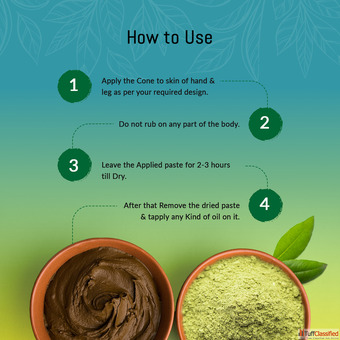 Balma Mehndi Cone Black - Natural and Authentic Henna Cone for Bridal Mehndi.