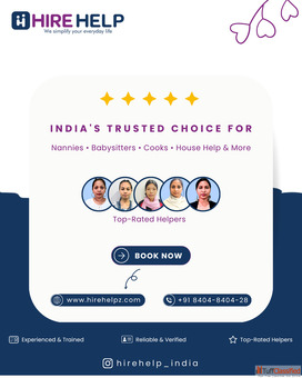 Best Nanny Services in Gurgaon Hirehelpz.com