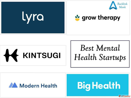 List of Best Mental Health Startups in 2025