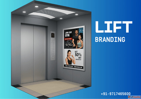 Make Every Lift Ride Count - Litoust India Lift Branding