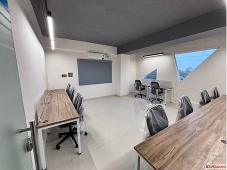 Private cabin coworking space shared office space for rent