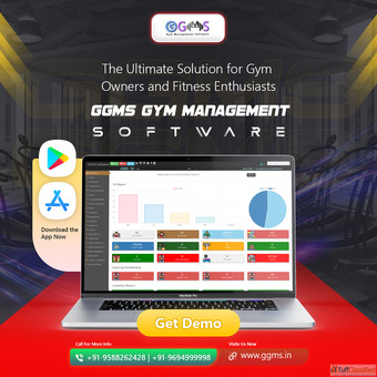 GGMS Gym Management Software - All-in-One Solution for Fitness Studios Gyms Clubs