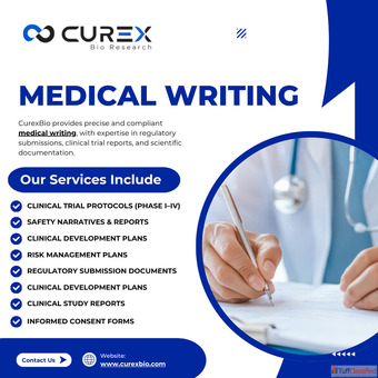 Expert Medical Writing for Regulatory Submissions Curex Bio