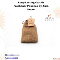 Long-Lasting Car Air Freshener Pouches by Aura Decor