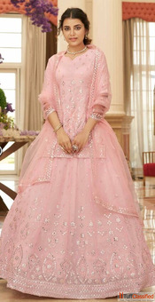 Stunning Georgette Lehenga Collection - Diwali Offer 50 Off