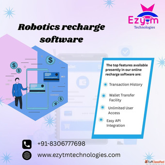 Experience Fast Transaction with Our Robotics recharge software