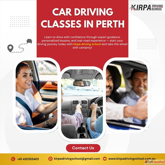 Car Driving Classes in Perth