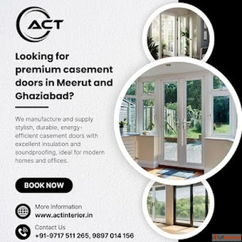 Casement doors manufacturers in Meerut