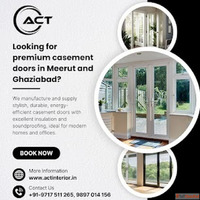 Casement doors manufacturers in Meerut